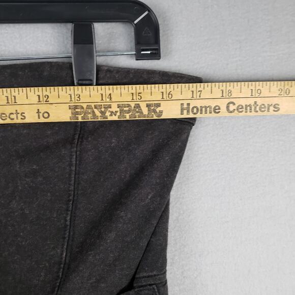 NOBO‎ Size L Strapless Jumpsuit Black Belted Neutral Indie Grunge Festival Boho - Picture 3 of 11